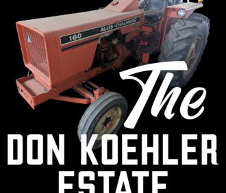 The Don Koehler Estate – Sutter, IL LIVE AUCTION