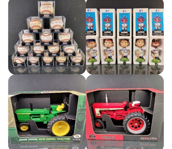 Vintage Toys, Sports Memorabilia & Toy Tractors – Cyber Monday Auction