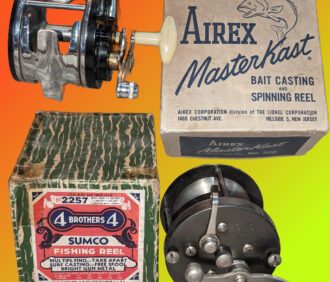 450+ Piece Fishing Reel Auction – ONLINE ONLY