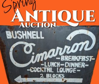 Spring Antique / Sports Memorabilia Auction – NEW DATE