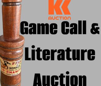 Delano “Dee” Kruzan Estate Game Call & Hunting Literature Auction