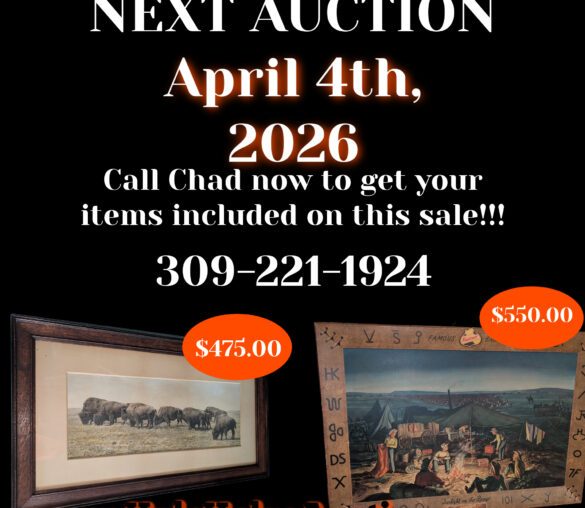 Kyle Kelso Auctioneer Spring Antique Auction