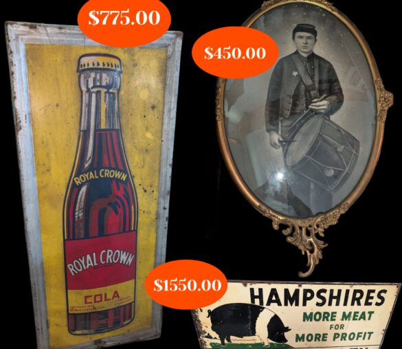 Kyle Kelso Auctioneer Spring Antique Auction