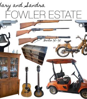Gary & Sandra Fowler Estate – Macomb IL.