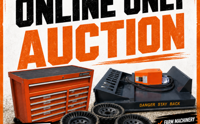Annual August Machinery Consignment Auction ONLINE ONLY