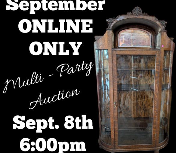 September ONLINE ONLY Multi-Party Auction