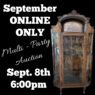 September ONLINE ONLY Multi-Party Auction